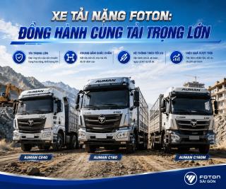 Bảng Giá Xe Tải Foton Mới Nhất Tháng 7/2026